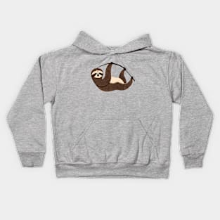 Sloth Art Kids Hoodie